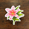 Lily Flower Sticker