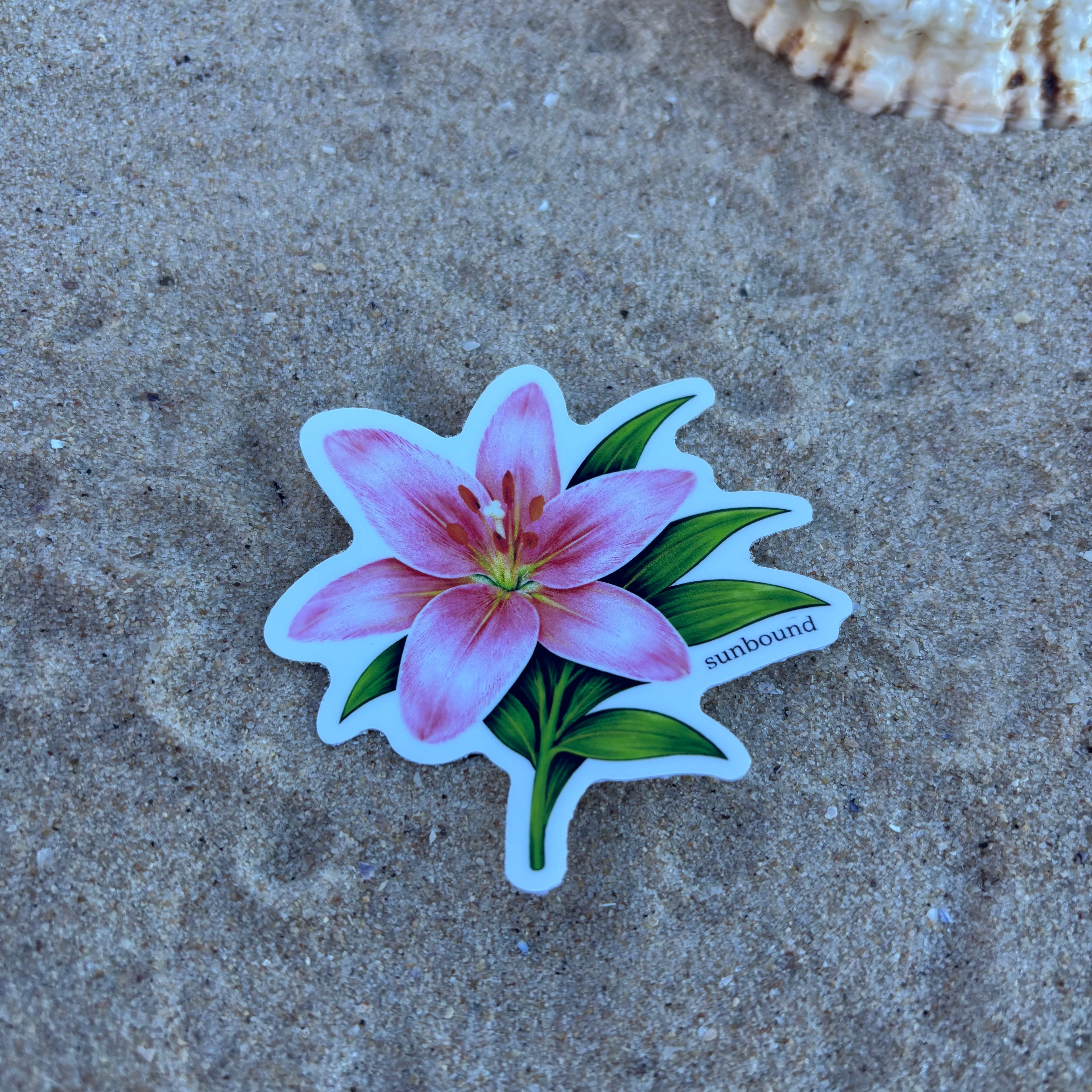 Lily Flower Sticker