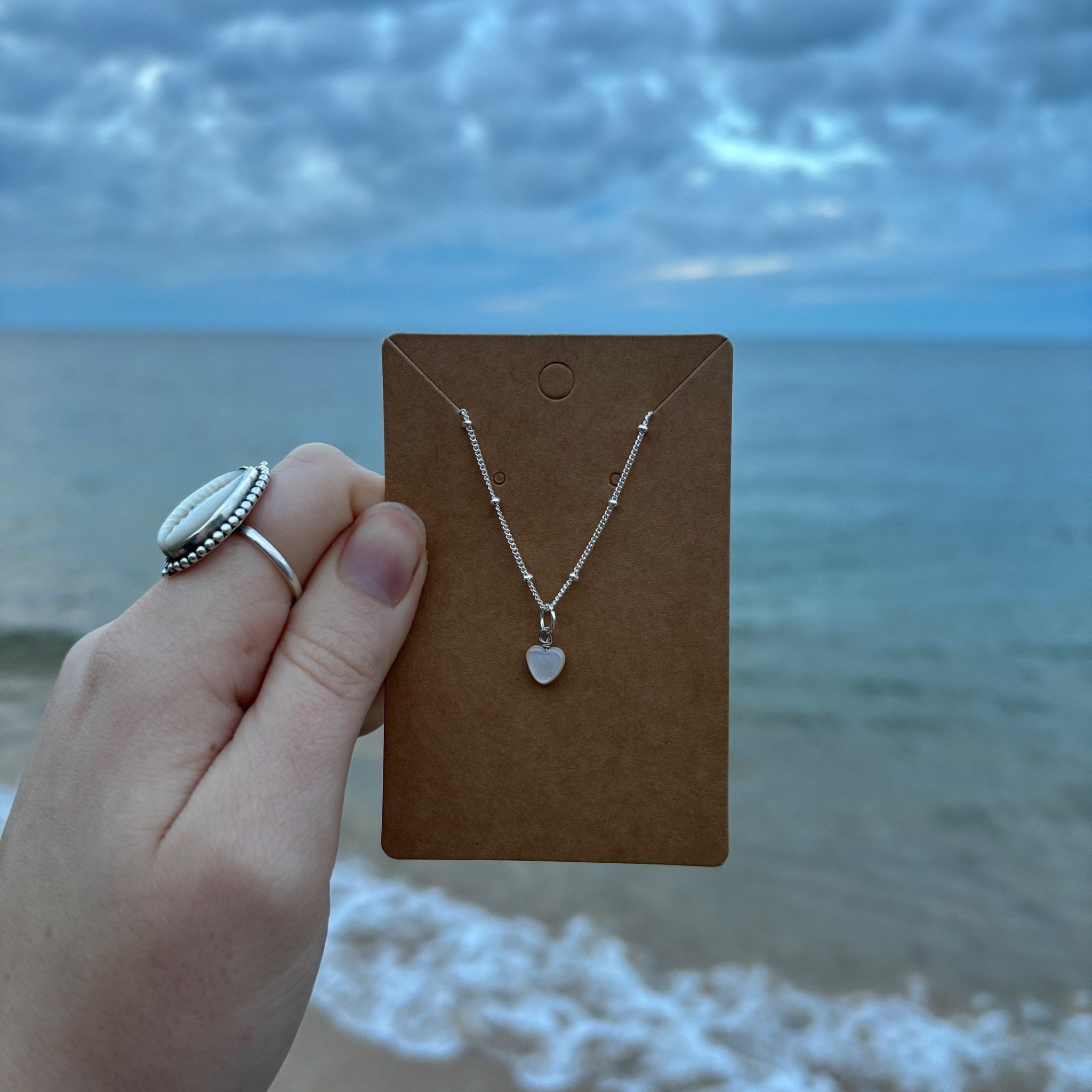 Pearl Heart Necklace