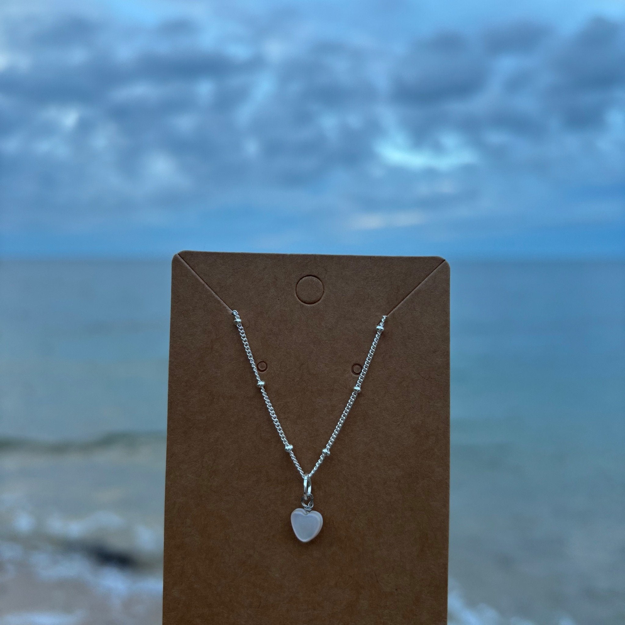 Pearl Heart Necklace
