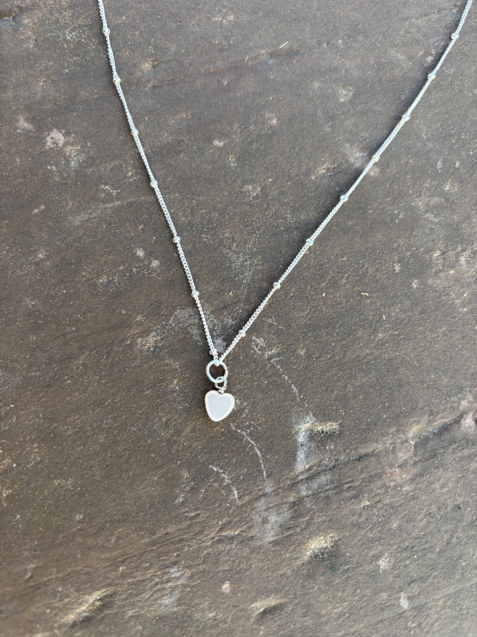 Pearl Heart Necklace