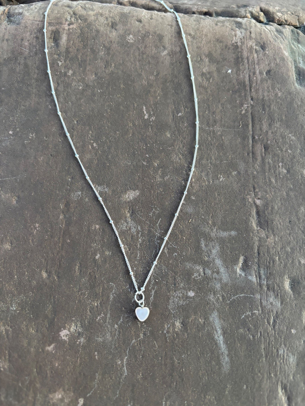 Pearl Heart Necklace