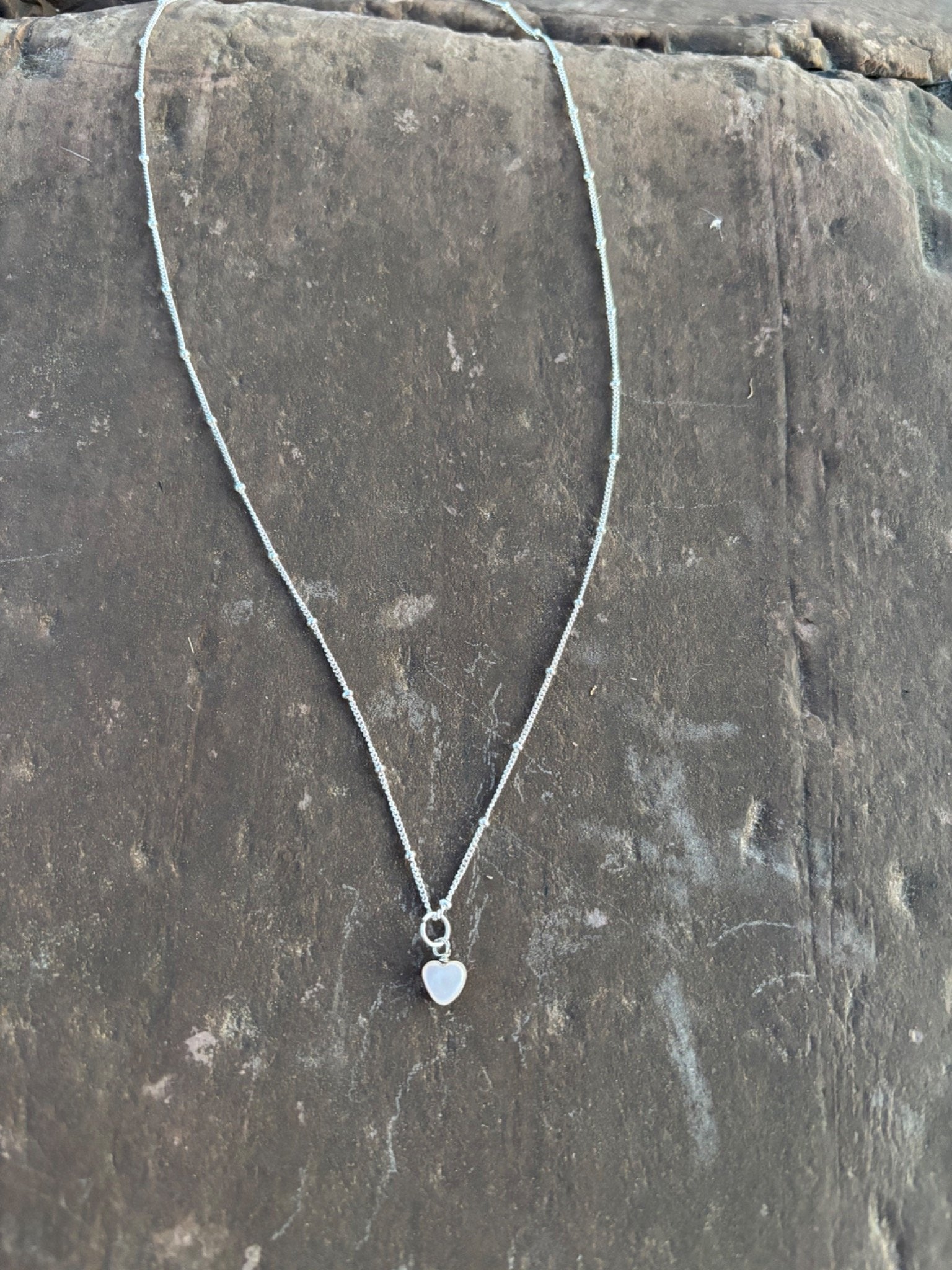 Pearl Heart Necklace