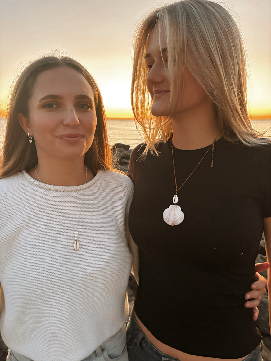 Cowrie & Scallop Necklace