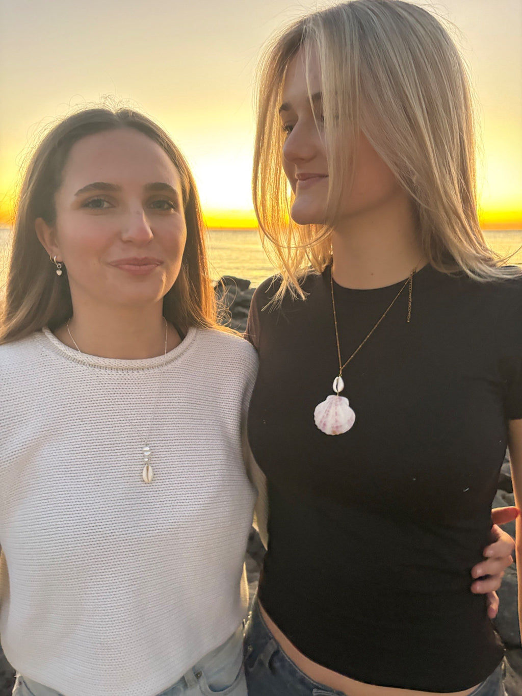 Cowrie Pearl Necklace