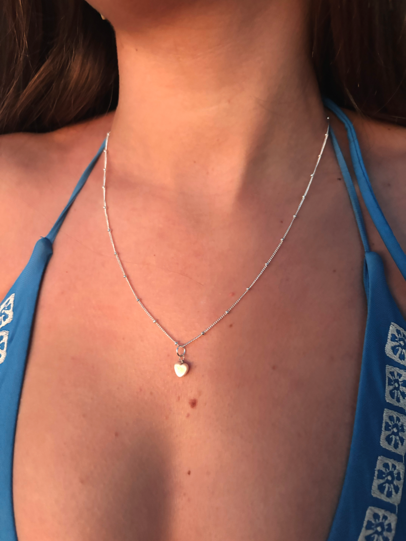 Pearl Heart Necklace