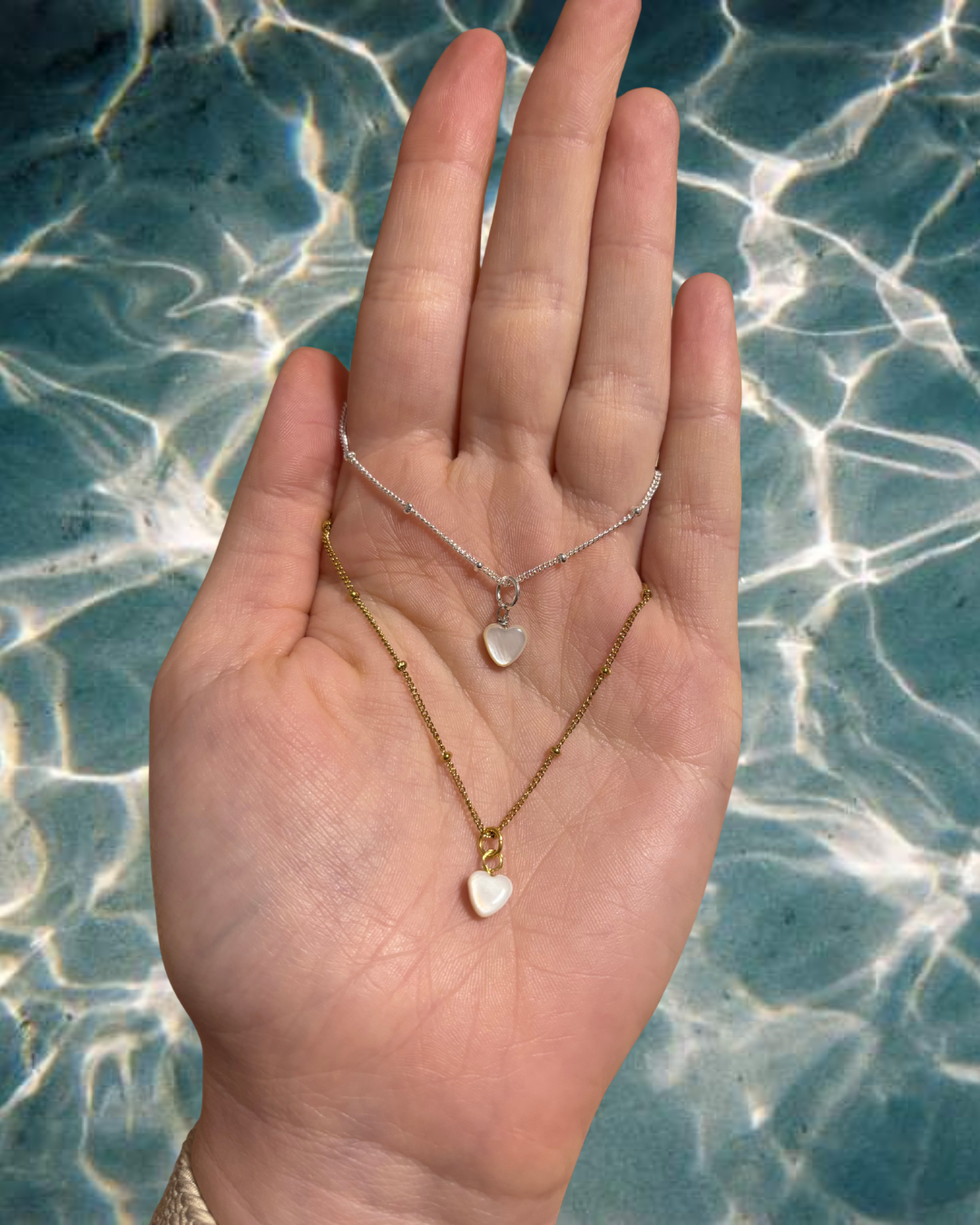Pearl Heart Necklace